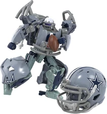 NFL Dallas Cowboys Starblitz 5.5-Inch Action Figure Changes from Robot to Helmet