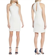 NWT Eliza J Halter Sheath Dress - Sz 10