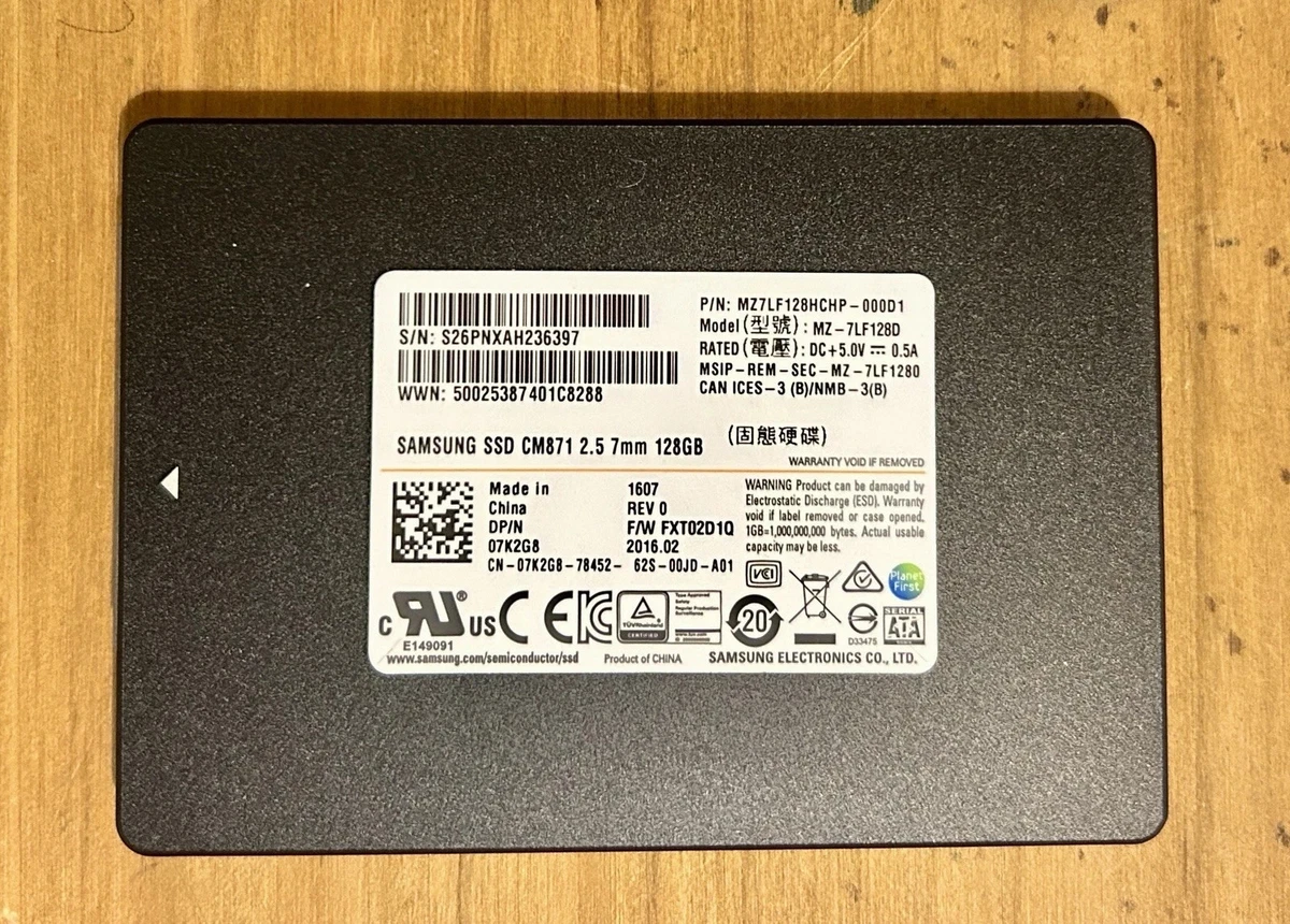 Samsung 128 GB Solid State Drives for sale | eBay