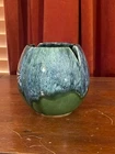 Vintage MCM McCoy Windproof Blue/Green Ashtray