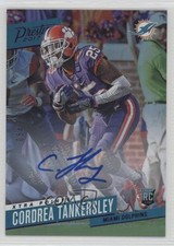 2017 Prestige Rookie Xtra Points Purple Signatures Cordrea Tankersley Auto 0g4
