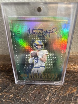 2022 Panini Illusions Limelight Signatures Matthew Stafford /15 Rams #LS-7