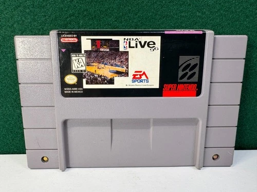 NBA LIve '96 (Super Nintendo SNES) Authentic. Working.