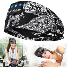 LC-dolida Sleep Headphones Bluetooth Music Wireless Band Headphones with Thin...