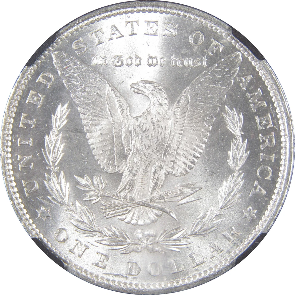 1879 Morgan Dollar MS 64 NGC Silver Original Bag Fragment SKU:I17425 - Image 4 of 4