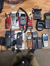Lot of 7 Vintage Nokia Mobile Cell Phones Nokia