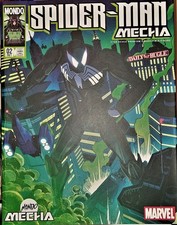 Marvel Mondo Mecha Spider-Man Symbiote Black Suit 1 120 Scale Collectible Figure