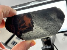 Tri-flow Sheen/Lace Obsidian Slab Lapidary Cabbing Knapping Combo ship avail