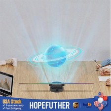 3D Holographic Projector 244-led Hologram Fan Advertising Player Kit W/Control