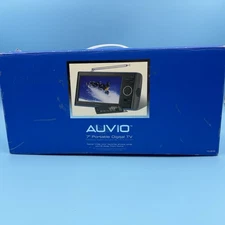 AUVIO 16-906 7" 720p HD LCD Television With AC & DC Adapter, Has Remote & Cords