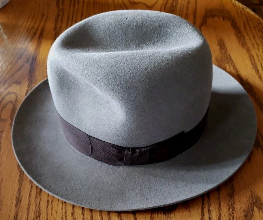 Sombrero beige de fieltro de piel pura Akubra Heritage Collection - Talla 57 Hecho en Australia Foto 3 de 4