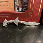Vintage 1990’s Power Ranger White Saba Sword Tigerzord 2.5" Long