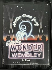 Stevie Wonder At Wembley Hotter Than July Souvenir Programme