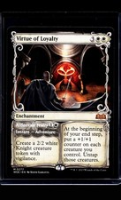MTG Magic the Gathering WOE Wilds of Eldraine Showcase #277 Virtue of Loyalty