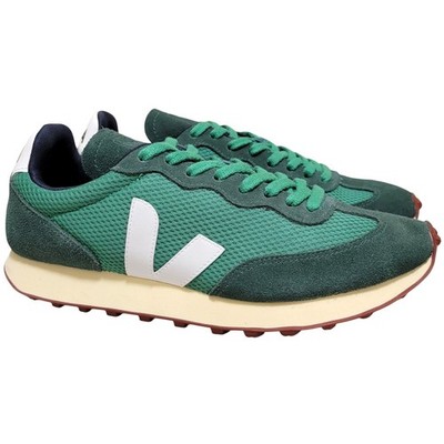 Veja Men Rio Branco Alveomesh Low Top Athletic Sneakers Size US 9 Emeraude Green