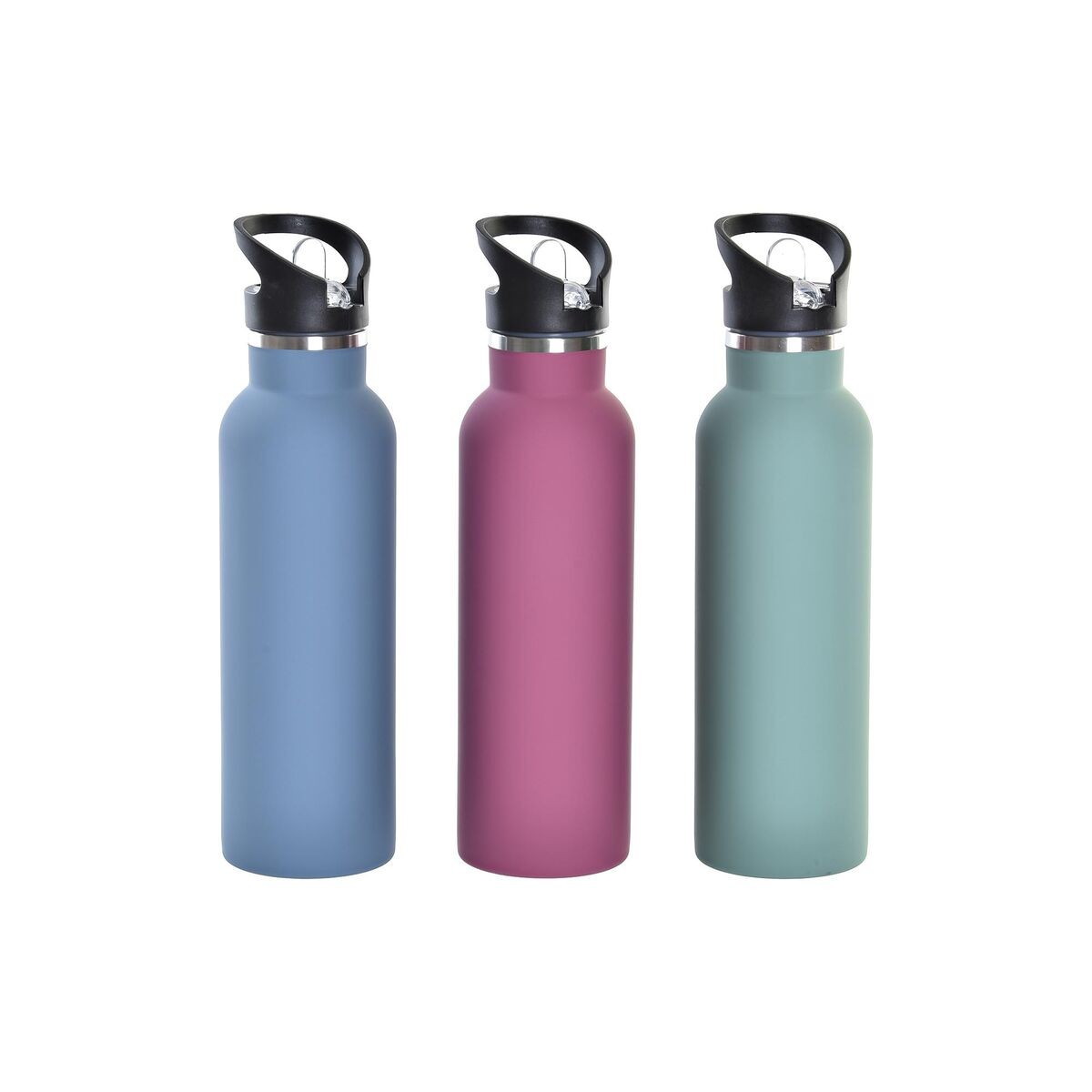 Thermos DKD Home Decor Doppia parete 3 Pezzi