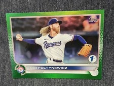 Mike Foltynewicz Green Foil 82/150 2022 Topps 1st Edition #293