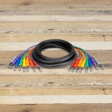 Open Box Hosa CSS-803 10-foot 8-Channel 1/4" TRS to 1/4" TRS Balanced Snake