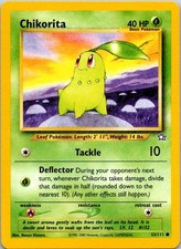 Chikorita (53) Common Neo Genesis 53/111 LP on eBay