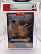 1989 Willow NES Nintendo Capcom Oval SOQ REV-A PSA 8.5 CIB Graded
