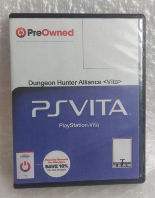 Dungeon Hunter Alliance (Sony PlayStation Vita, 2012) Authentic Tested Working