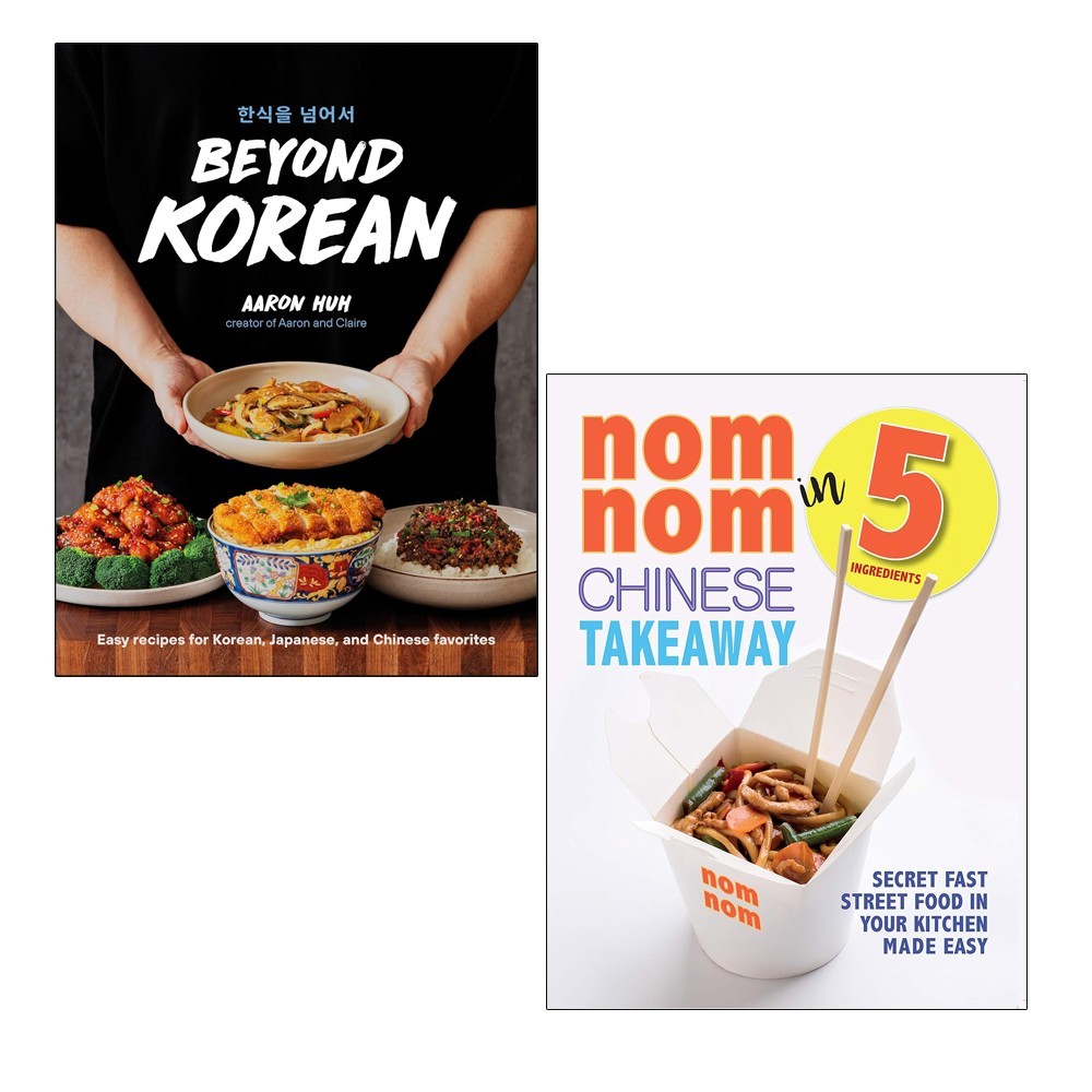 Beyond Korean Aaron Huh [HB], Nom Nom Chinese Takeaway In 5 Ingredients 2 Books