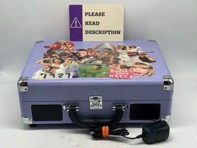 Victrola Journey Bluetooth Portable Suitcase Record Player VSC-550BT-LV - READ 