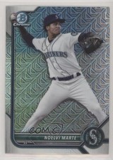 2022 Bowman Chrome Prospects Mega Box Mojo Refractor Noelvi Marte #BCP-186 2l4