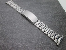 Vintage Stainless Kestenmade USA Watch Bracelet Band Deployment Clasp 22mm 6.5"