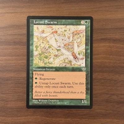 Locust Swarm NM Mirage 1996 Magic the Gathering MTG TCG
