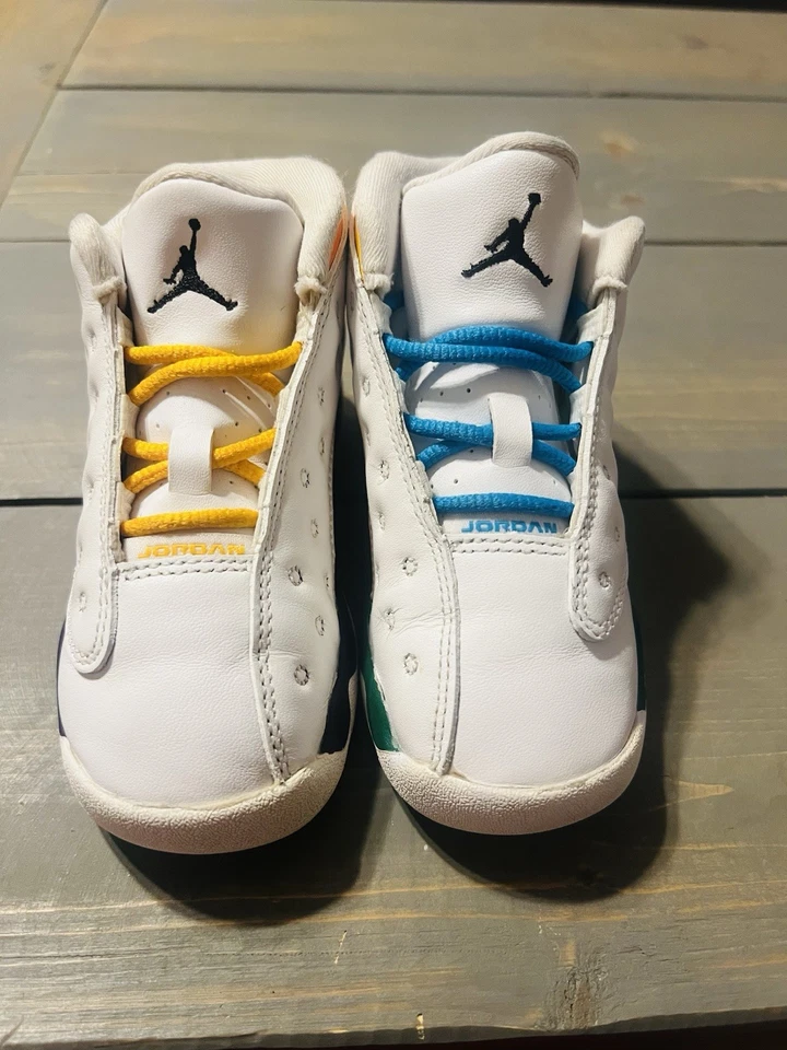 Nike Air Jordan 13 Retro KSA Parque Infantil Bebé Zapatos CV0812-158 Talla 8C Foto 3 de 4