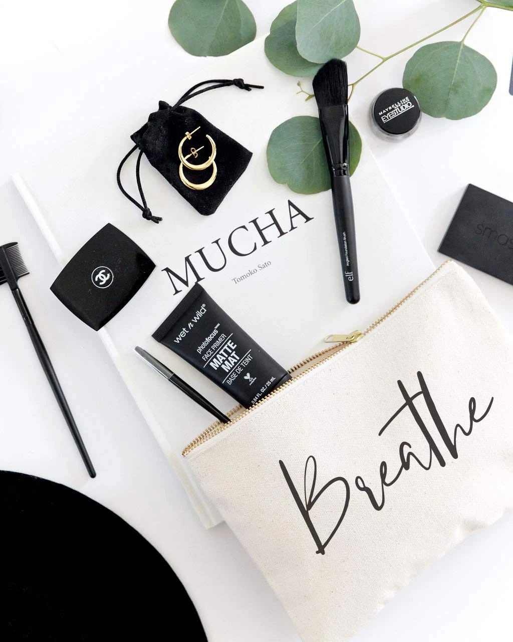 The Cotton & Canvas Co. Breathe Cosmetic Bag - Thumbnail 5