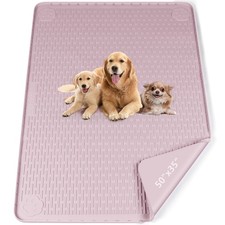 Pee Pads for Dogs 50"x35" Reusable Puppy Training Pad Mat