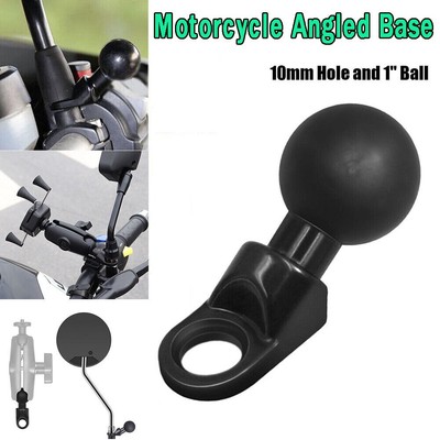 RAM Mount RAM-B-272U Motorrad Spiegel GPS Kamera Basis 9mm Loch und 1'' Kugel