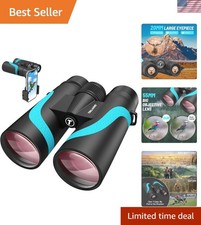 15x55 UHD Binoculars for Adults High Powered Large View, Prism, Waterproof ...