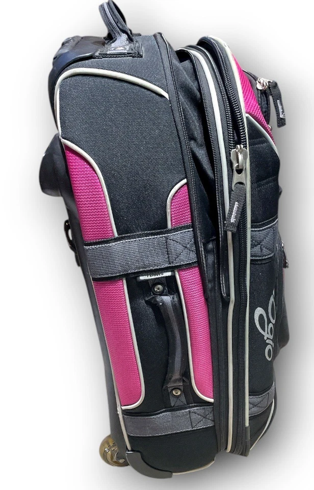 "Maleta/Equipaje con ruedas Ogio Layover negro rosa 24"" logotipo de Microsoft" Foto 2 de 4