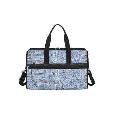 Deluxe Large Weekender Bag (The Boroughs Blue)