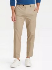 Men's Khaki Pants Slim Fit Trousers - Goodfellow- Size 36x30 NWT