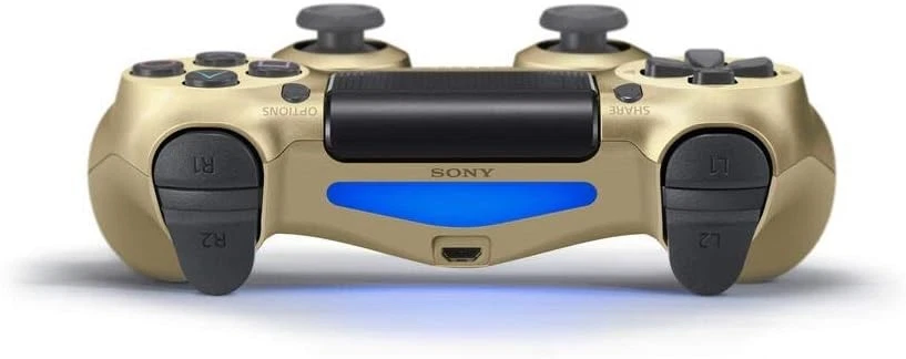 Manette PlayStation Dualshock 4 V2 Sans Fil pour PlayStation 4 - Gold / Or - Immagine 4 di 4