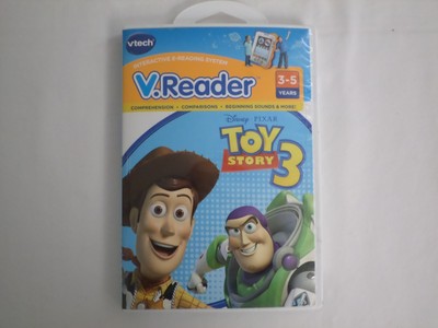 VTECH V.Reader Interactive E-Reading System Game Toy Story 3 Ages 3-5