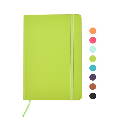 Classic A5 Notebook Hardback Cover & Ribbon Marker with Elastic Closure Diary - Picture 17 of 49