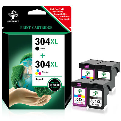 Multipack Tinte patrone für HP 304 XL Deskjet 2630 3720 2600 2620 Envy 5030 5010