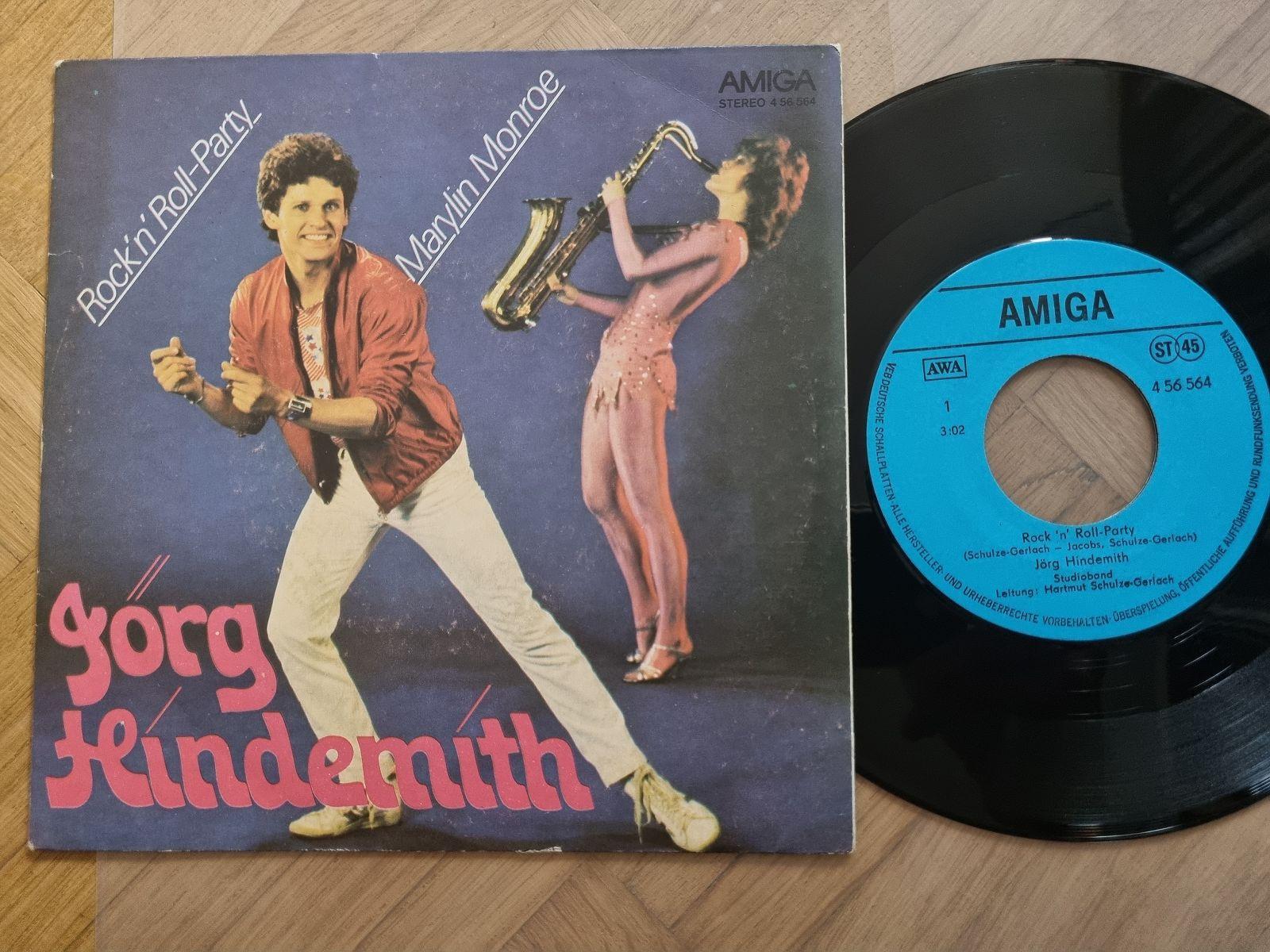 7"" Single Jörg Hindemith - Rock 'n' Roll-Party Vinyl Amiga