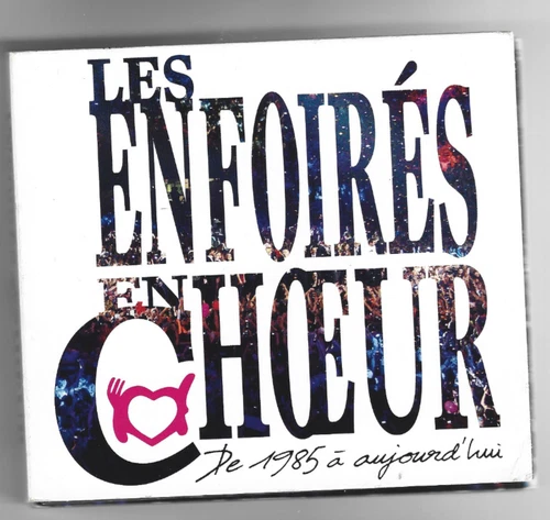 CD X 2  DVD LES ENFOIRES EN CHOEUR DE 1985 A AUJOURD HUI