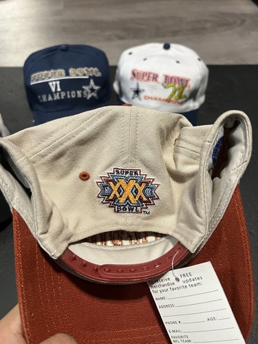 Dallas Cowboys Limited Edition Super Bowl Champs Cap And T Shirt Collection - Picture 12 of 15
