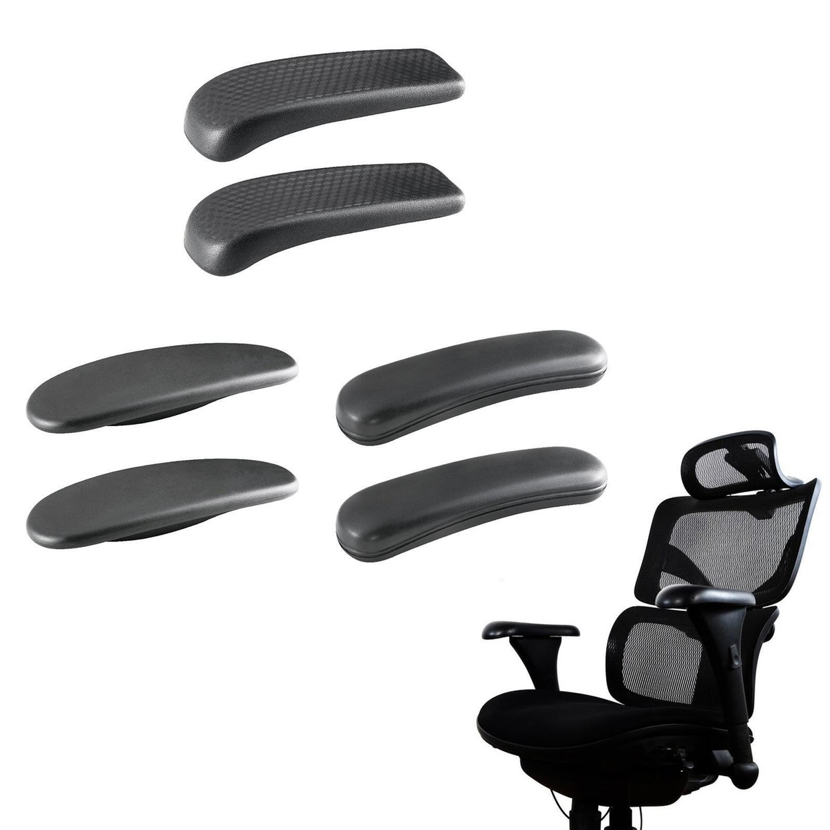 Office Herman Miller Aeron Armrest Replacement Chair Arm Rest