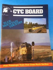 CTC Board Railroads Illustrated #141 Blue Mountain Country Passenger Train hoto