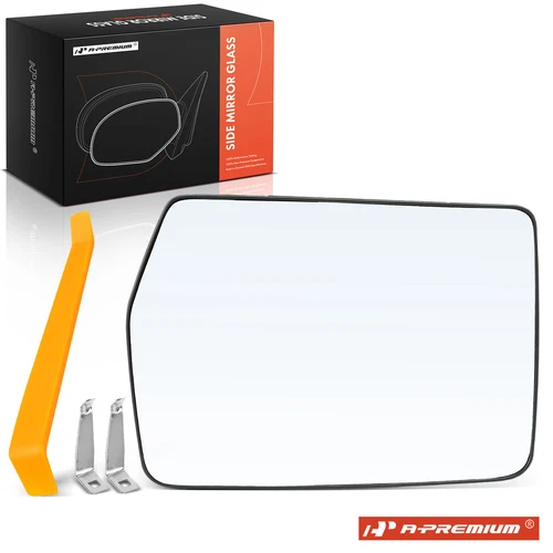 A-Premium Driver Mirror Glass w/ Heated for Ford F150 2004-2007 Lincoln Mark LT