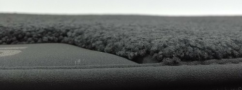 Audi A5 Sportback B8 Front Carpet Mats Set Luxury Deep Pile Soul Black GENUINE - Picture 5 of 6