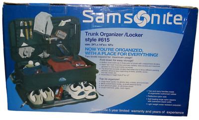 Samsonite Golf Trunk Organizer/Locker Samsonite Travel Bag Style #615